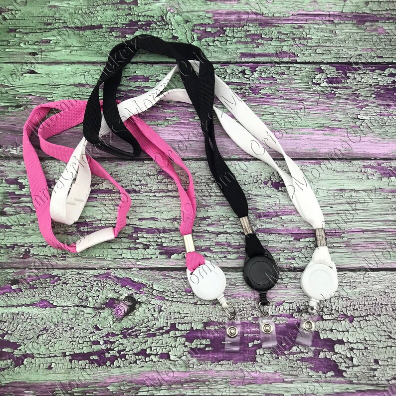Lanyard Stethoscope ID Tag Planner Clip Retractable Badge ID Badge Reel Paper Clip Be Fearless