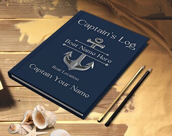 Captains Log Book - Etsy