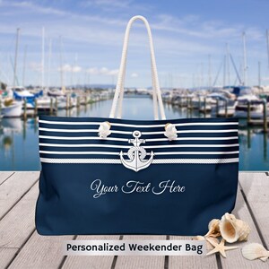 Boating Bag, Boat Gifts For Women, Boat Bag, Sailing Bag, Nautical Bag, Boat Accessories, Boat Owner Gift, Boater, Yacht Gift, Sailing Gifts image 1