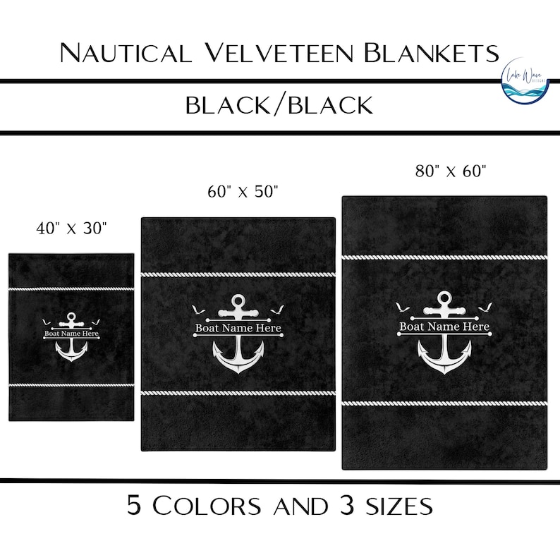 Boat Throw Blanket, Custom Boat Gifts, Boat Bedding, Boat Owner Gifts