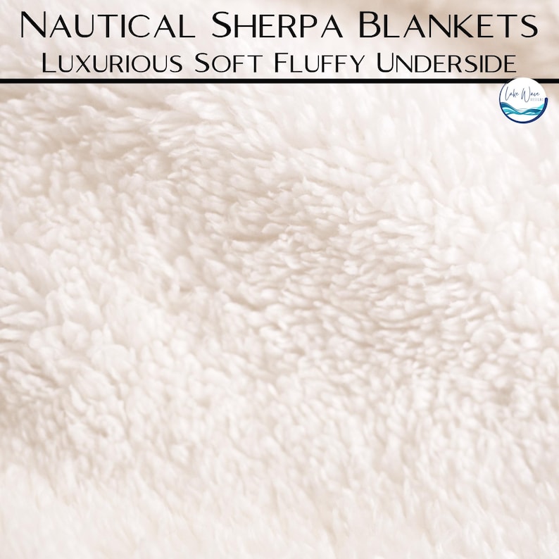 Personalized Boat Sherpa Throw Blanket, Boat Gifts, Boat Accessories, Boat Owner Gift, Nautical Blanket, Yacht Boat Bedding, Boating Blanket image 8
