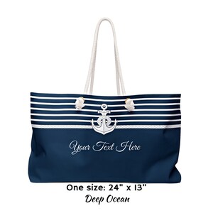 Boating Bag, Boat Gifts For Women, Boat Bag, Sailing Bag, Nautical Bag, Boat Accessories, Boat Owner Gift, Boater, Yacht Gift, Sailing Gifts image 3