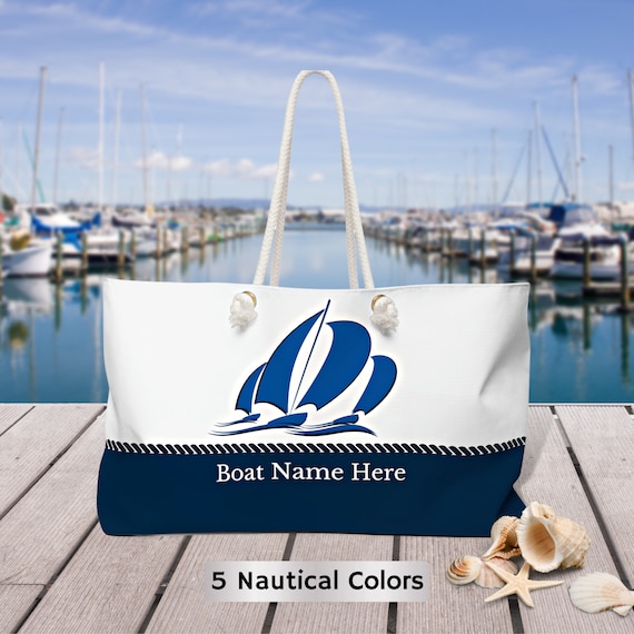 Boating Bag, Boat Gifts for Women, Boat Bag, Sailing Bag, Nautical Bag,  Boat Accessories, Boat Owner Gift, Boater, Yacht Gift, Sailing Gifts 