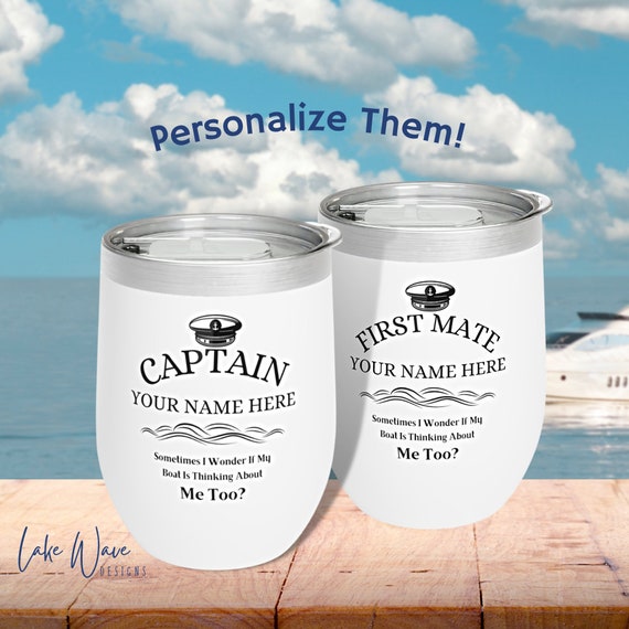 Funny Boat Tumbler Cup, Boat Gifts Personalized, Boat Accessories, Boat  Owners Gift, Boater Gift, Captain, First Mate, Nautical Gifts, Yacht 