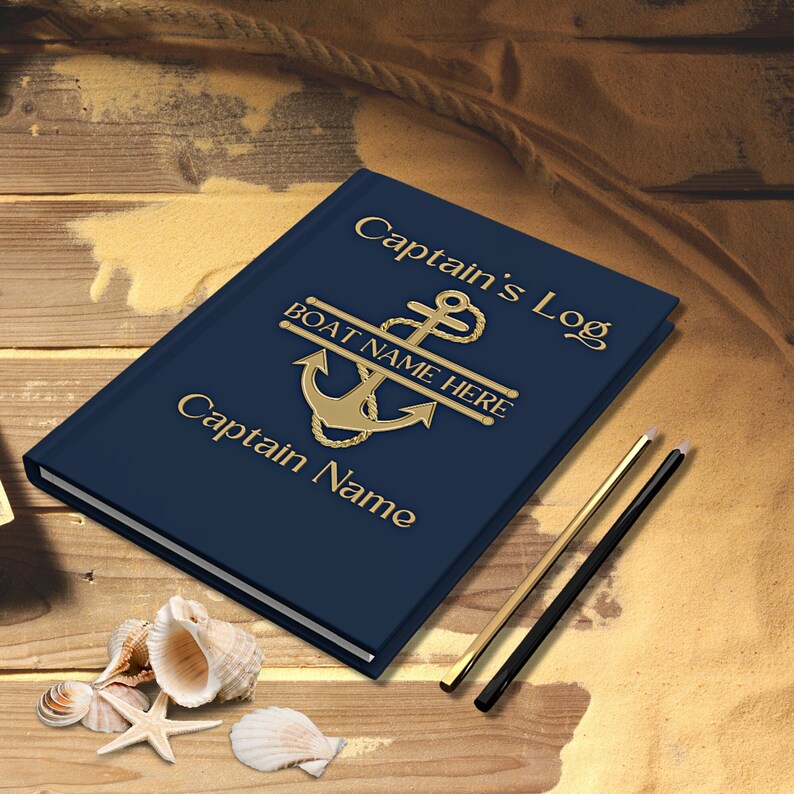 Boat Log Book Boat Gift Boat Accessories Boat Journal Etsy