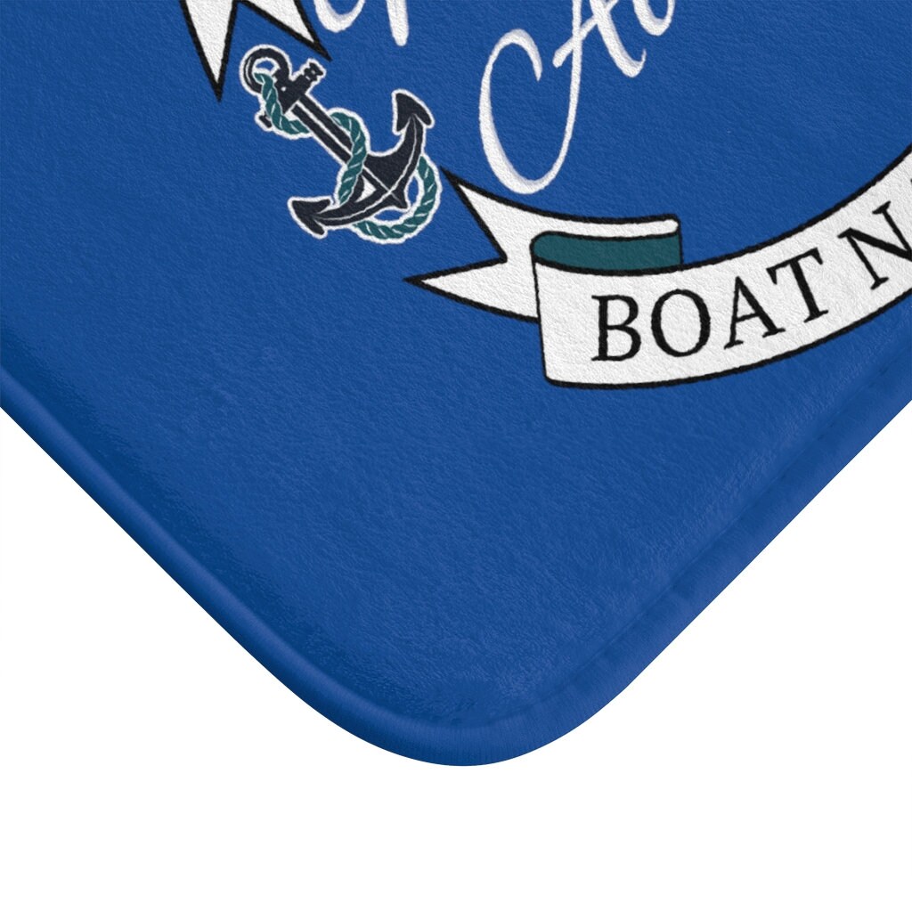 Aboard Boat Mat Personalized Boat Accessories Boat Etsy