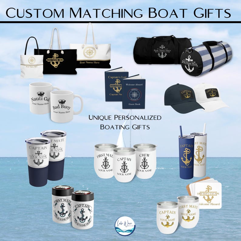 Boat Name Coffee Mug, Boat Owner Gift Ideas, Boat Gift for Men, Boat