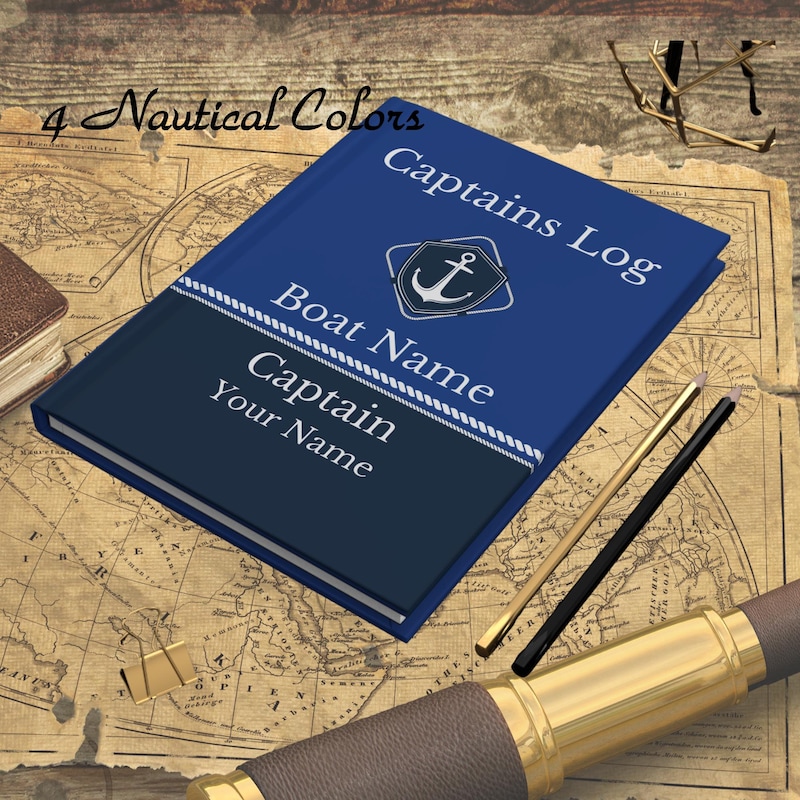 Sailing Log Book - Etsy
