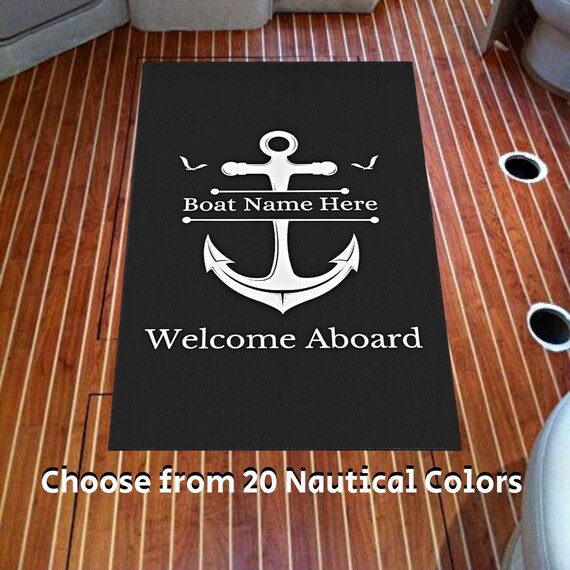 Boat Mats, Embroidered Mats, Boat Carpet