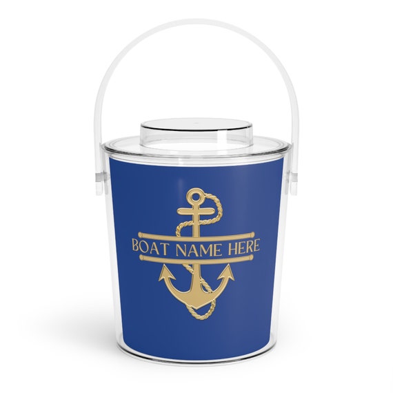 Personalized Boat Gifts, Ice Bucket With Tongs, Boat Accessories, New Boat  Owner Gift, Boater Gift, Yacht Gifts Sailing Gifts, Nautical Gift -   Canada