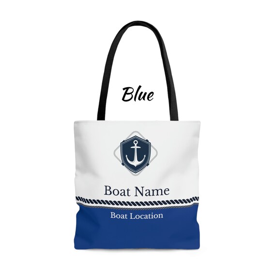 Custom Tote Bags, Custom Boat Accessories