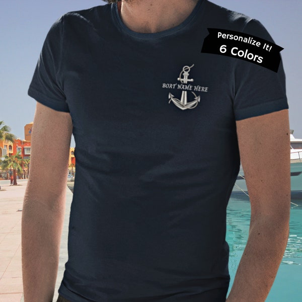 Boating T-Shirt, Boating Gift, Boat Accessories, Boat Clothing, Boat Owner Gift, Boat Captain, Boater, Sailing, Nautical Shirt, Cruise Shirt