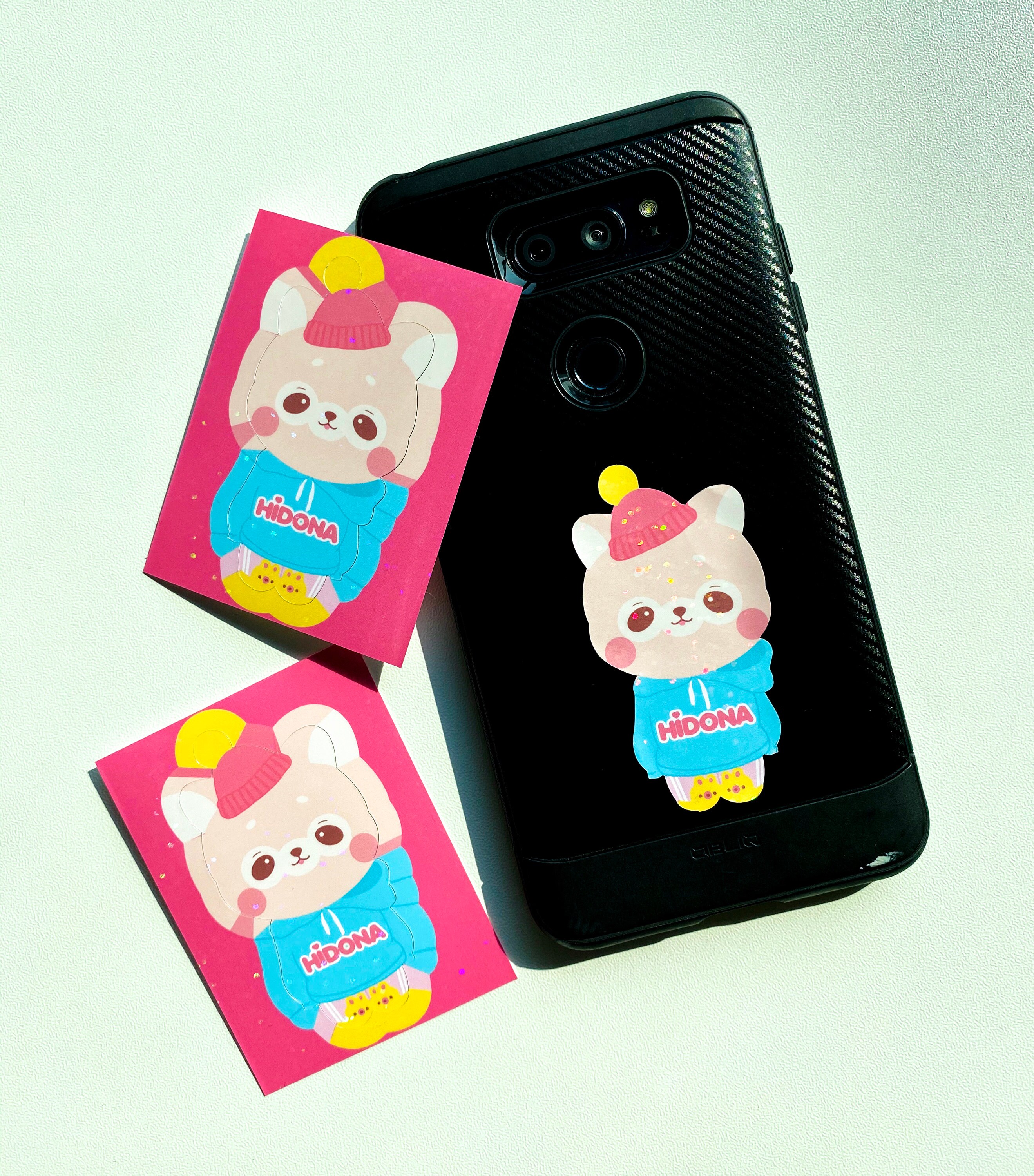 sticker cutie character stickers puppy sticker laptop etsy
