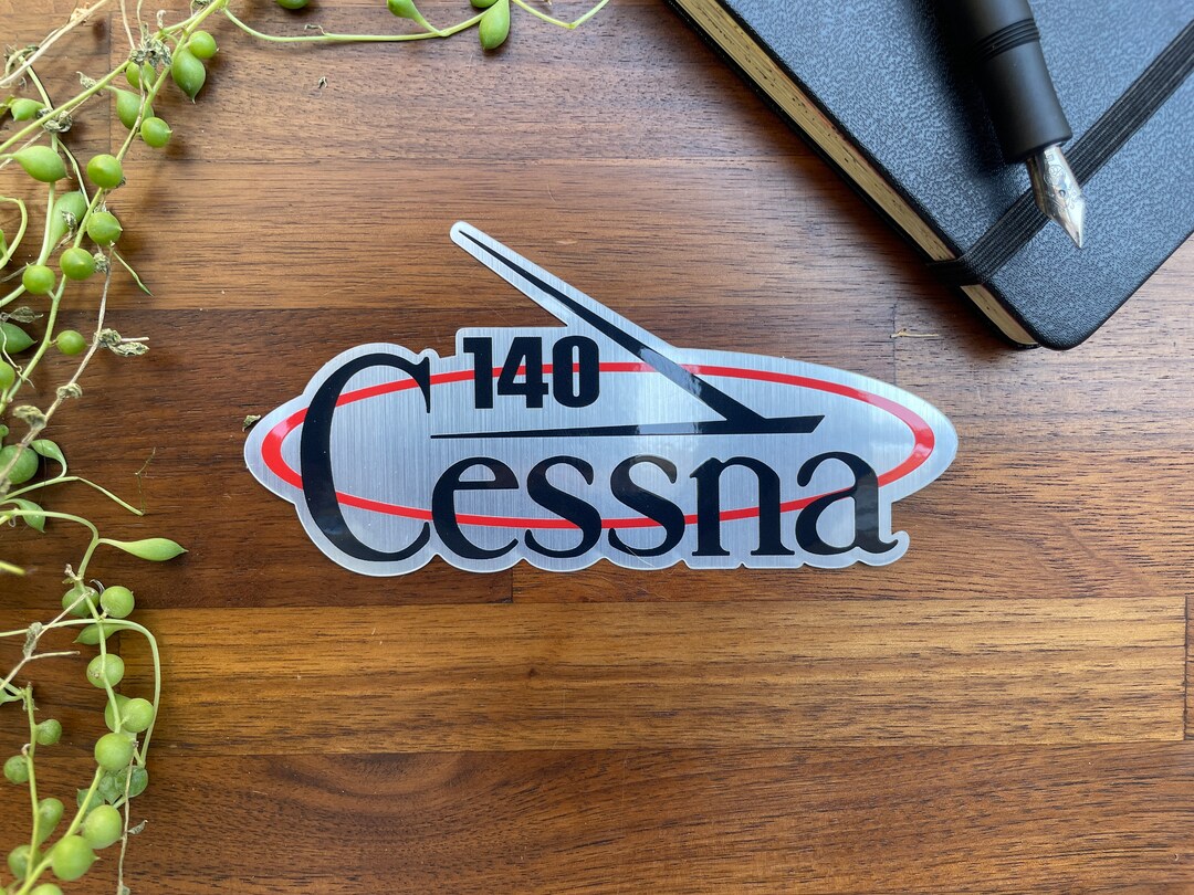 Cessna 140 Vinyl Sticker - Etsy