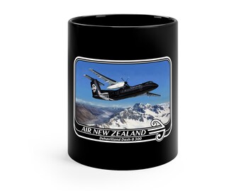 Air New Zealand Dash-8 11oz Coffee Mug