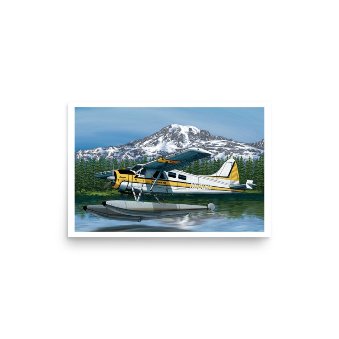 Kenmore Air Dehavilland DHC-2 Beaver Art Print - Etsy
