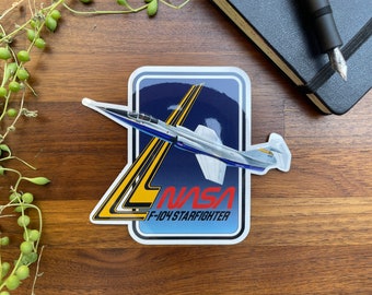 NASA F-104 Starfighter Vinyl Sticker
