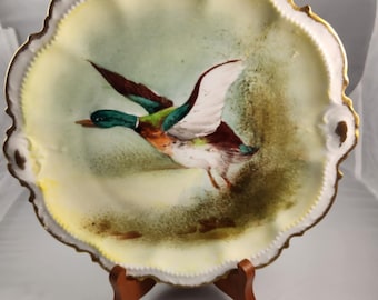 Limoges Hand Painted Porcelain Plate