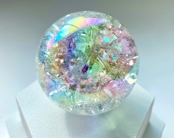 Crackle Quartz Angel Aura Quartz Crystal Shop Crystal Quartz Sphere Ball Aura Quartz Sphere Gazing Crystal Ball Clear Quartz Sphere