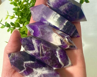 amethyst quartz amethyste double point crystal