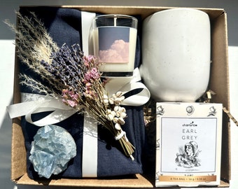 Hygge Gift Women - Wfh Care Package - Self Care Gifts Box - Exams Care Package - Lsat Care Package - Self Care Boxes - Self Care Box