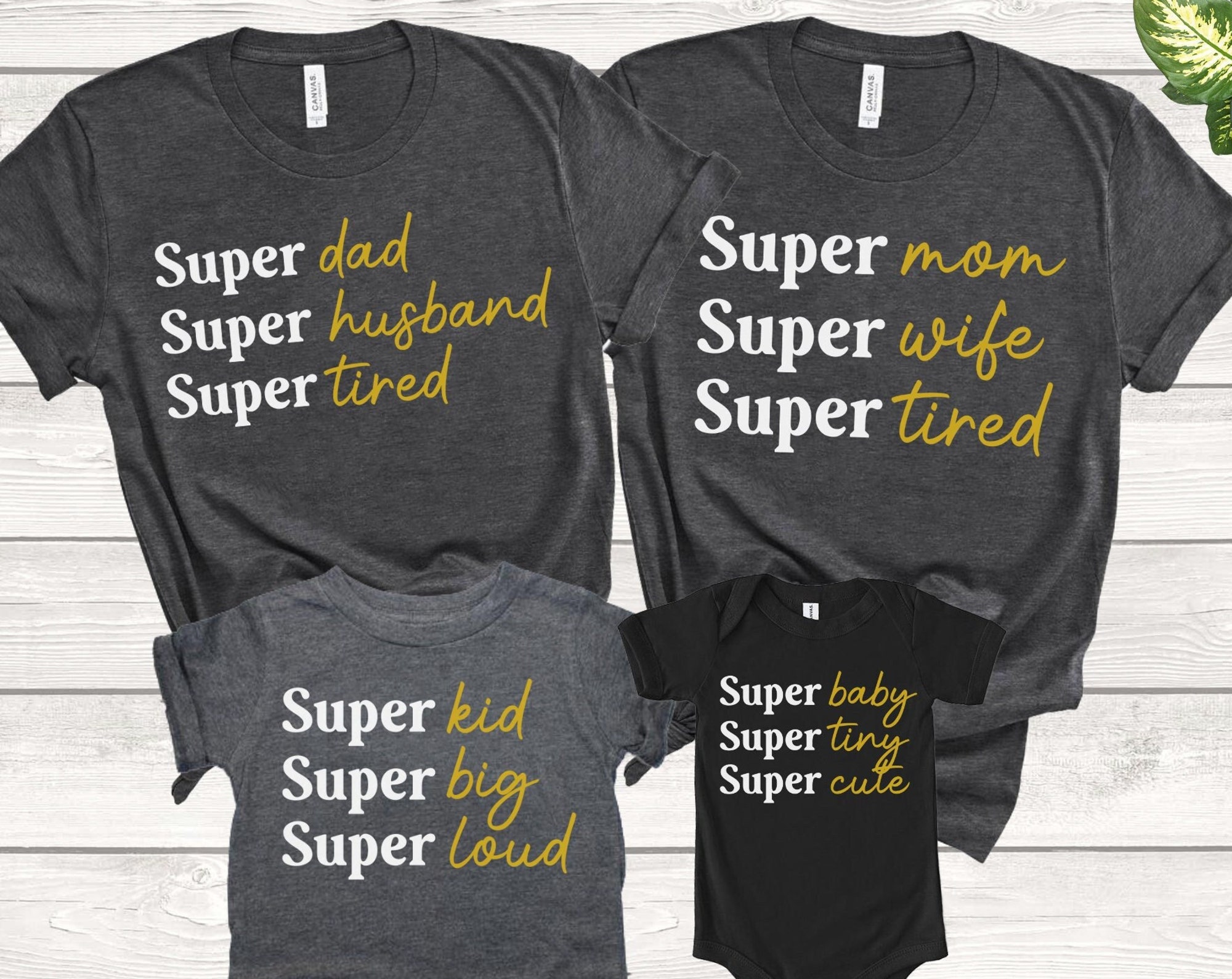 Discover Super Mom Dad Matching Family Shirt