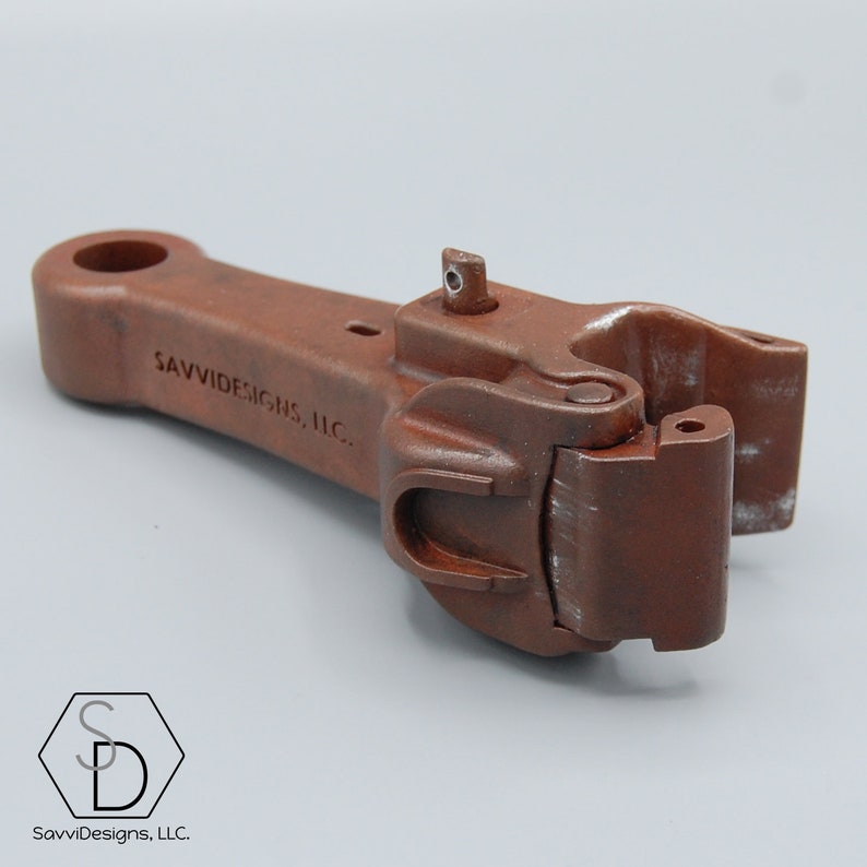 Train Railroad Knuckle Coupler Model Display Etsy