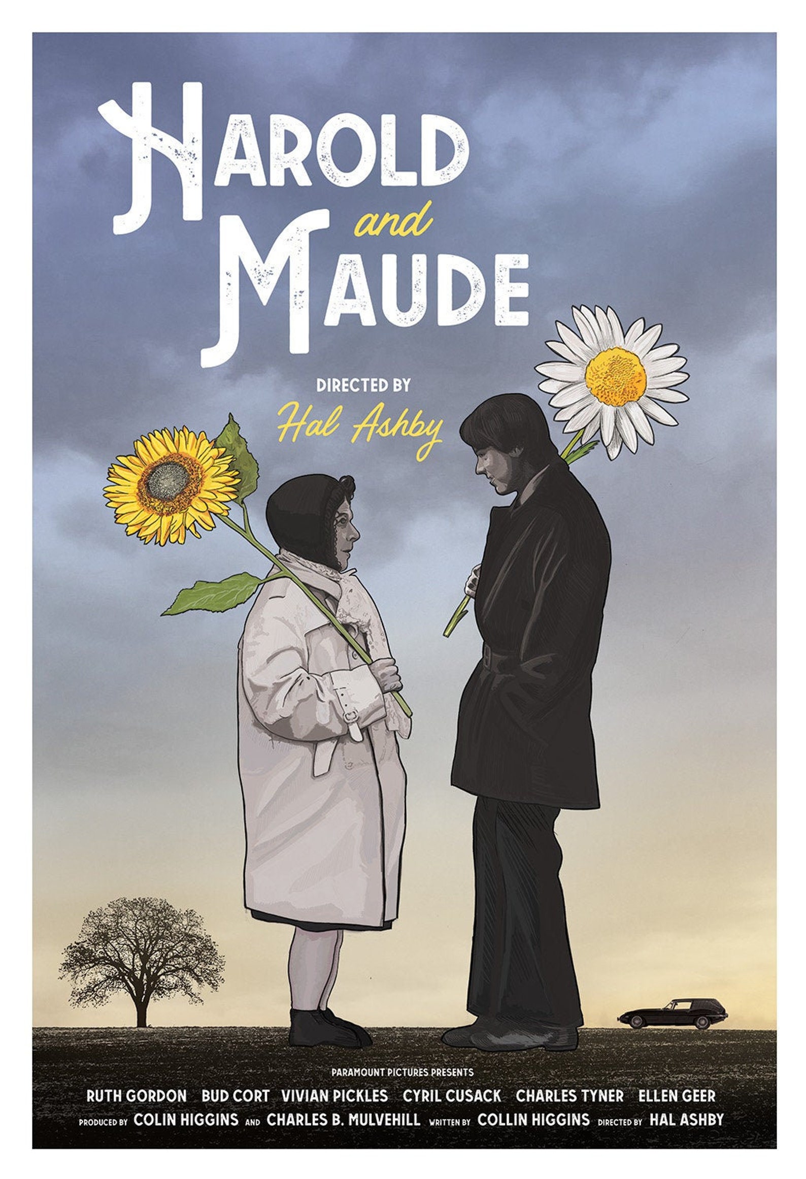 Harold and maude poster Etsy