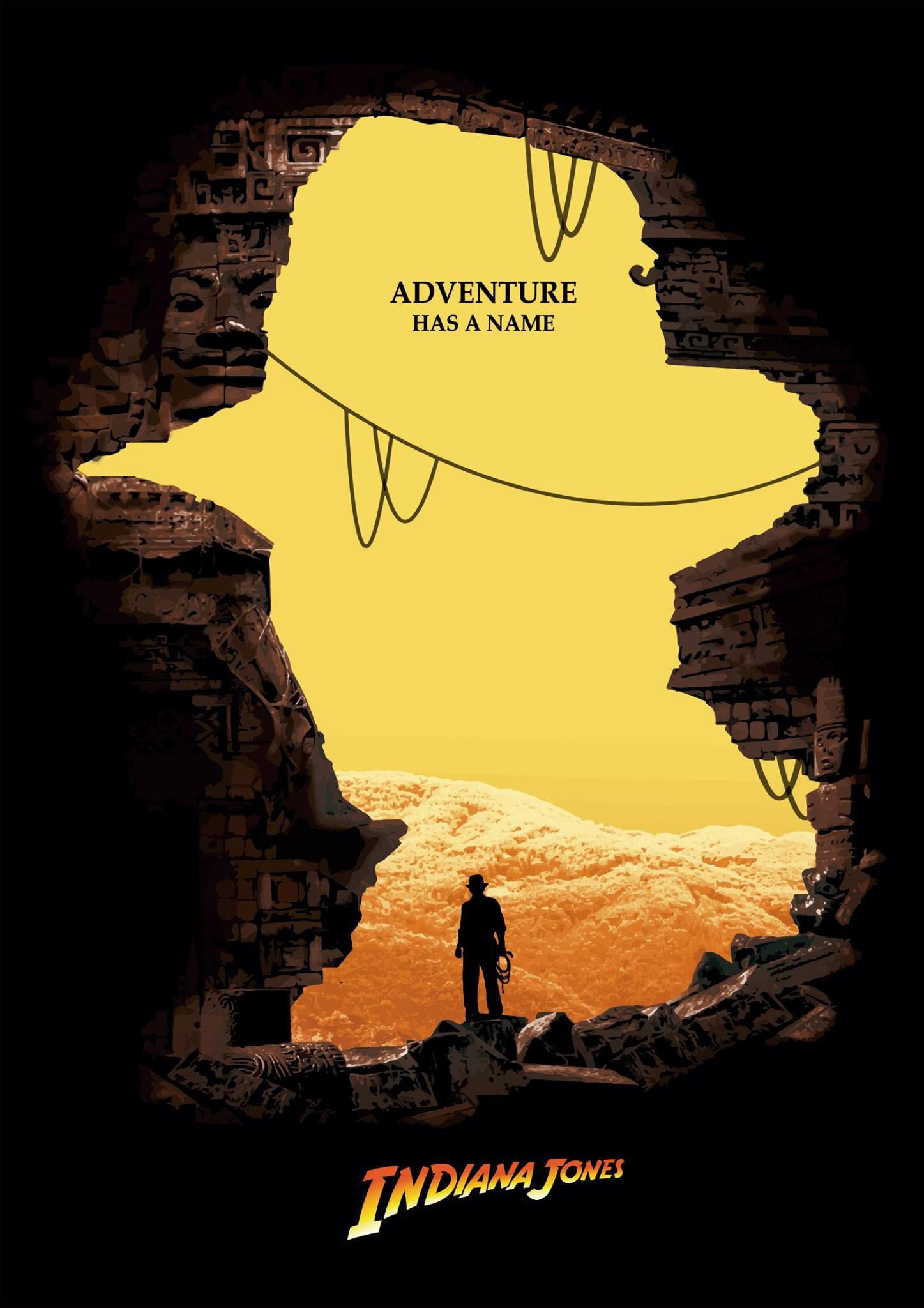 Indiana Jones Fan Art Poster Etsy