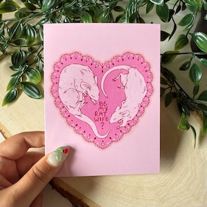 Be My Rat Wife - Love Card - Valentijnsdag