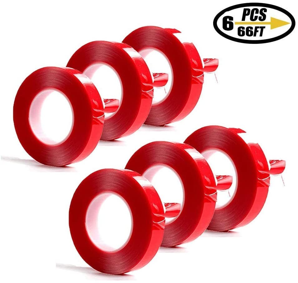 Double Sided Tapelong Adhesive Removable Clear Heavy Duty Etsy