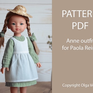 Patterns PDF pioneer dress and apron for Paola Reina