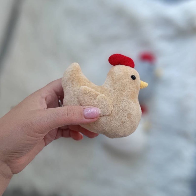 stardew blue chicken plush