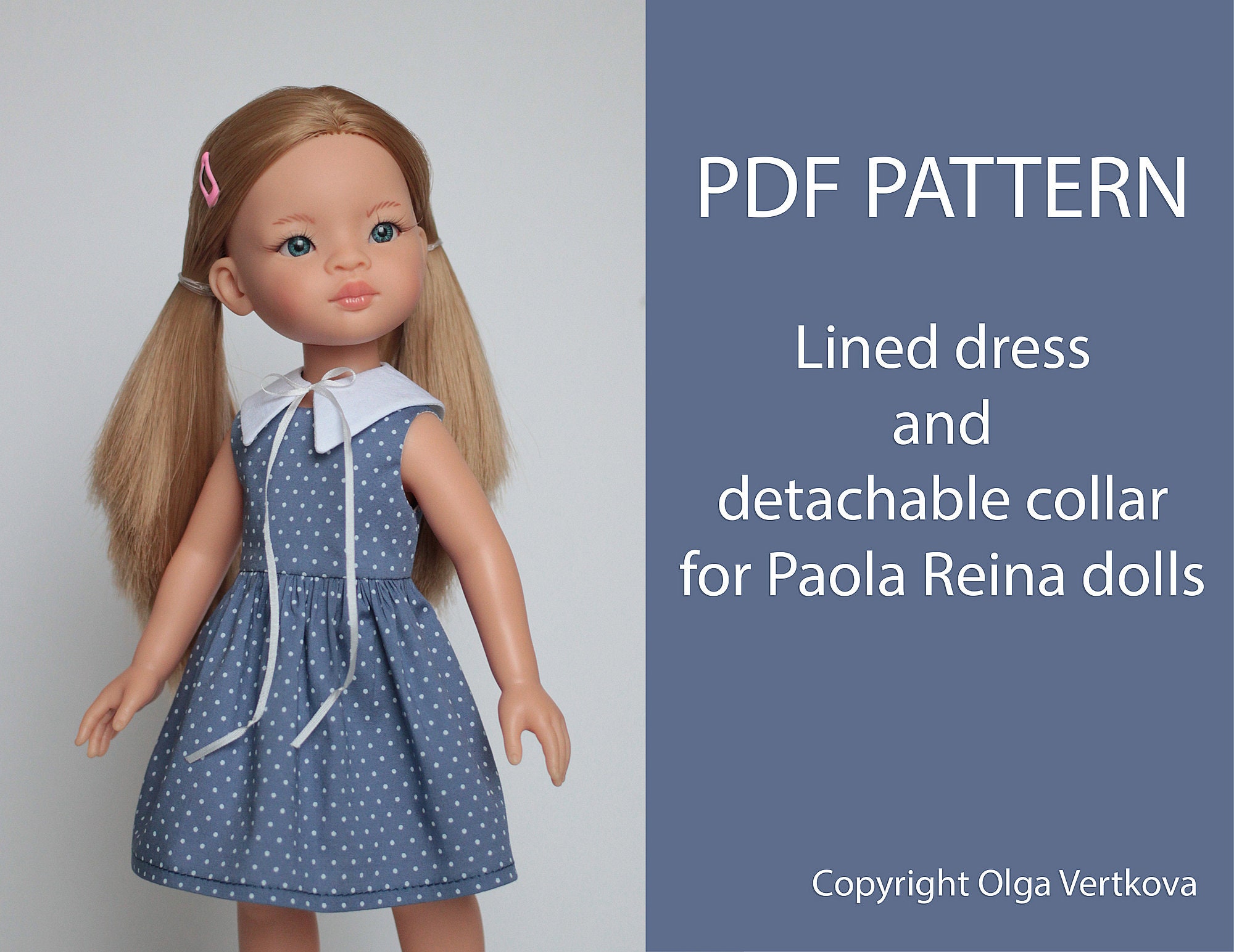 パオラレイナハンドメイド服　③ Paola reina custom doll - Etsy 日本