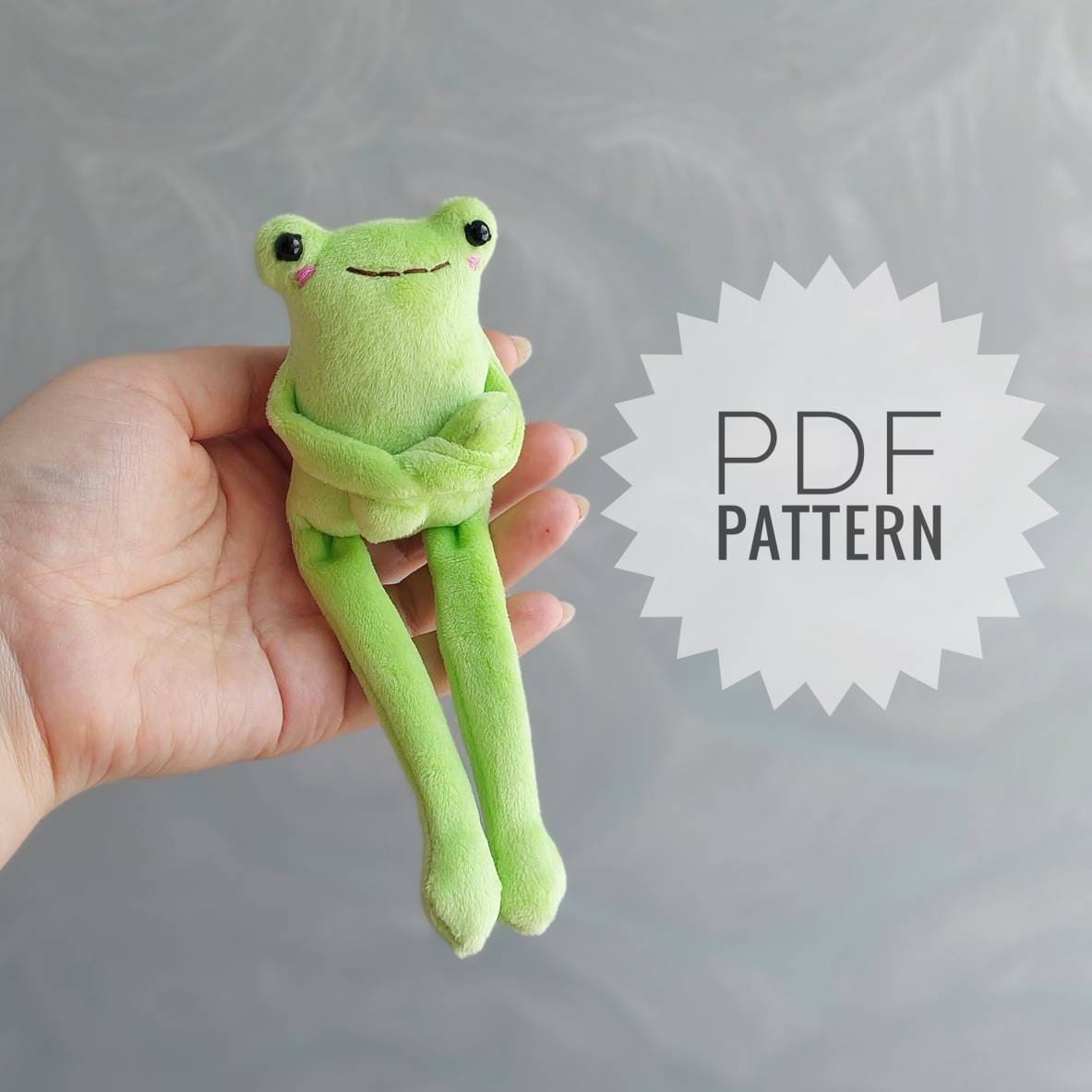 Frog Plush Pattern -  Canada