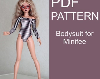 Patterns PDF Bodysuit for Minifee MSD