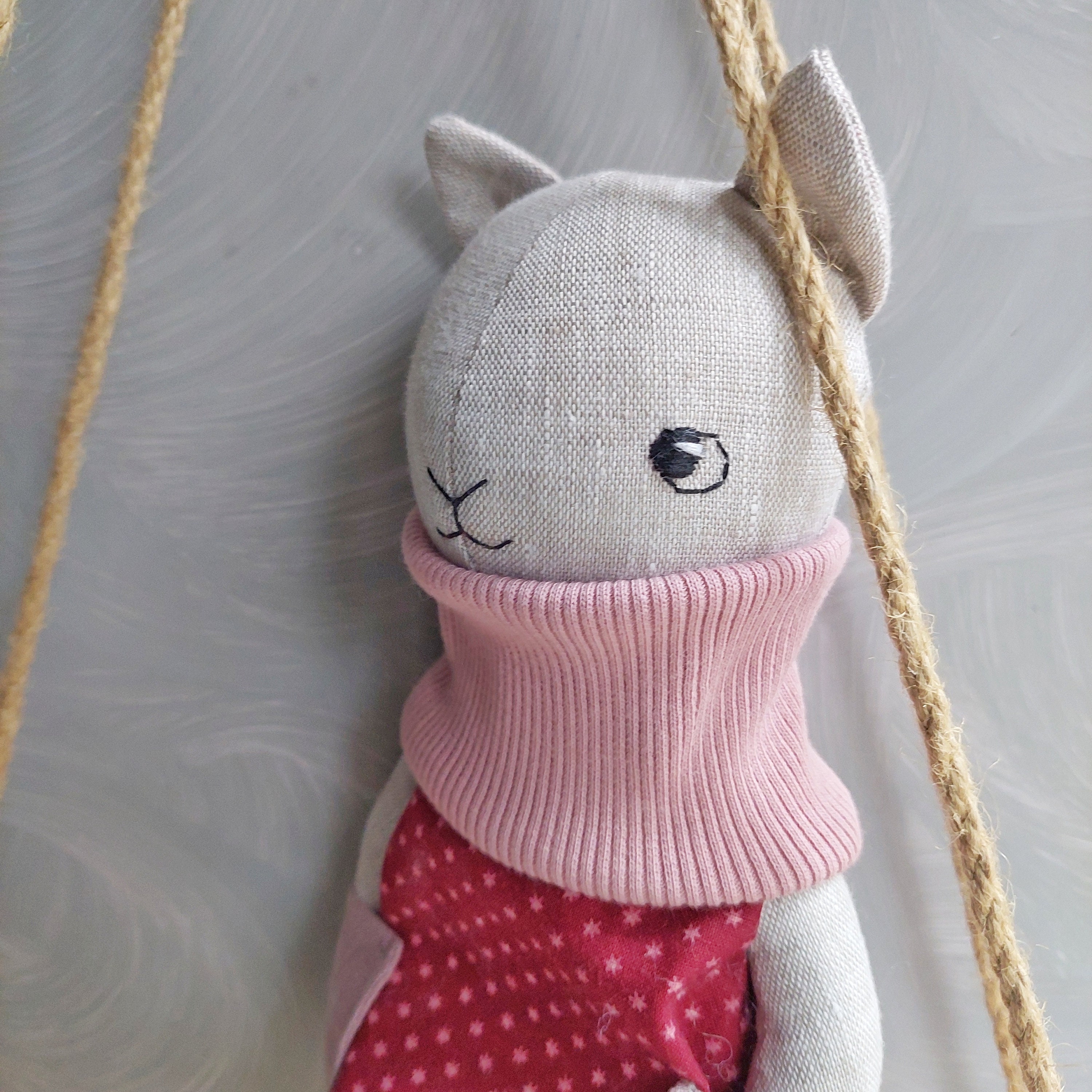 Cat Sewing Pattern 12 Stuffed Cat Doll With Clothes Etsy