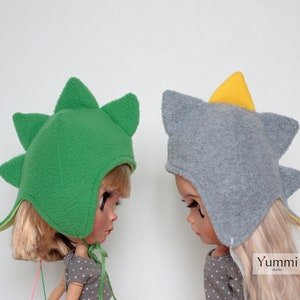 Patterns PDF Dragon hat for Blythe image 3