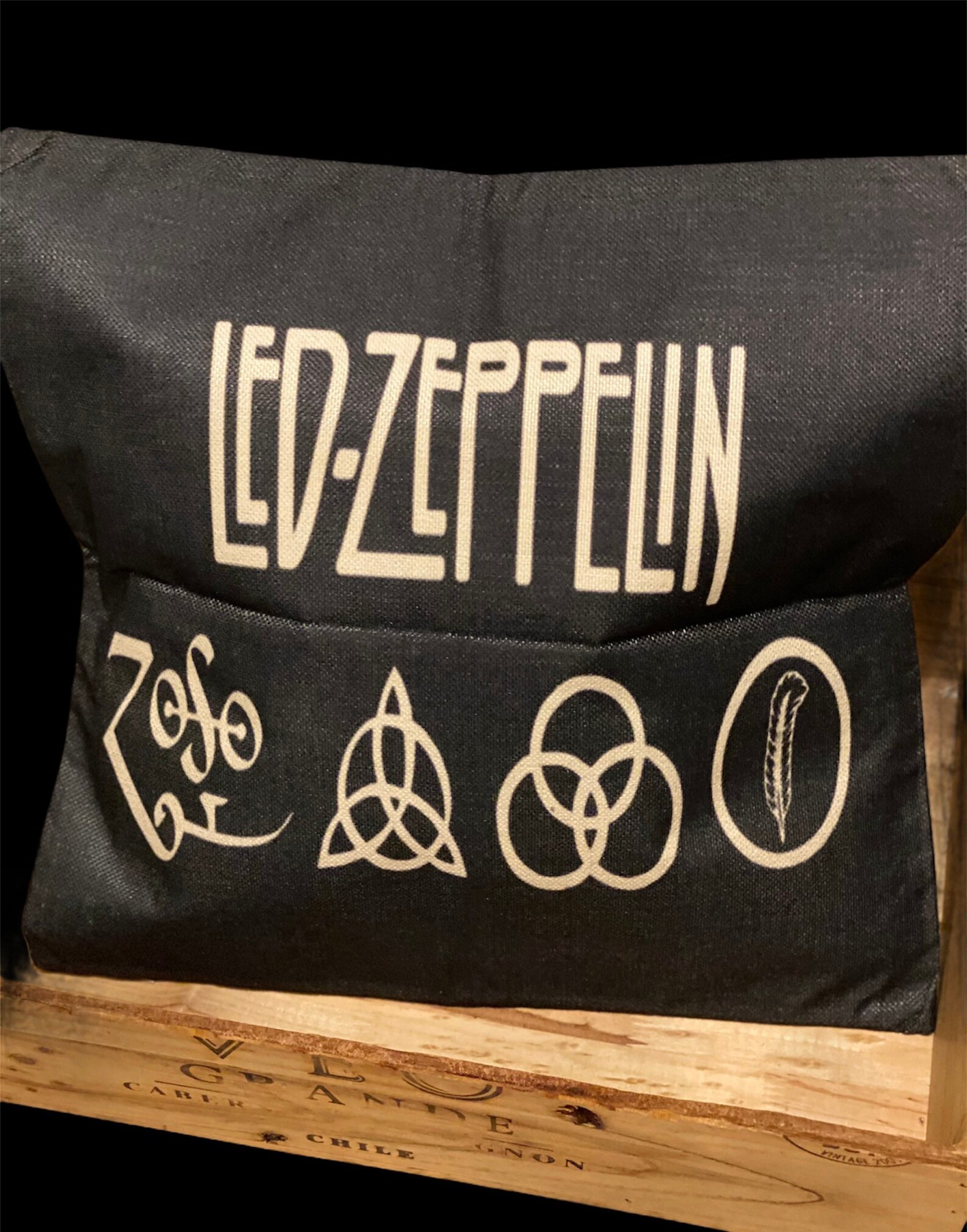 Ledzeppelin Couch Bed Decorative Throw Pillow Case Cover Up Etsy