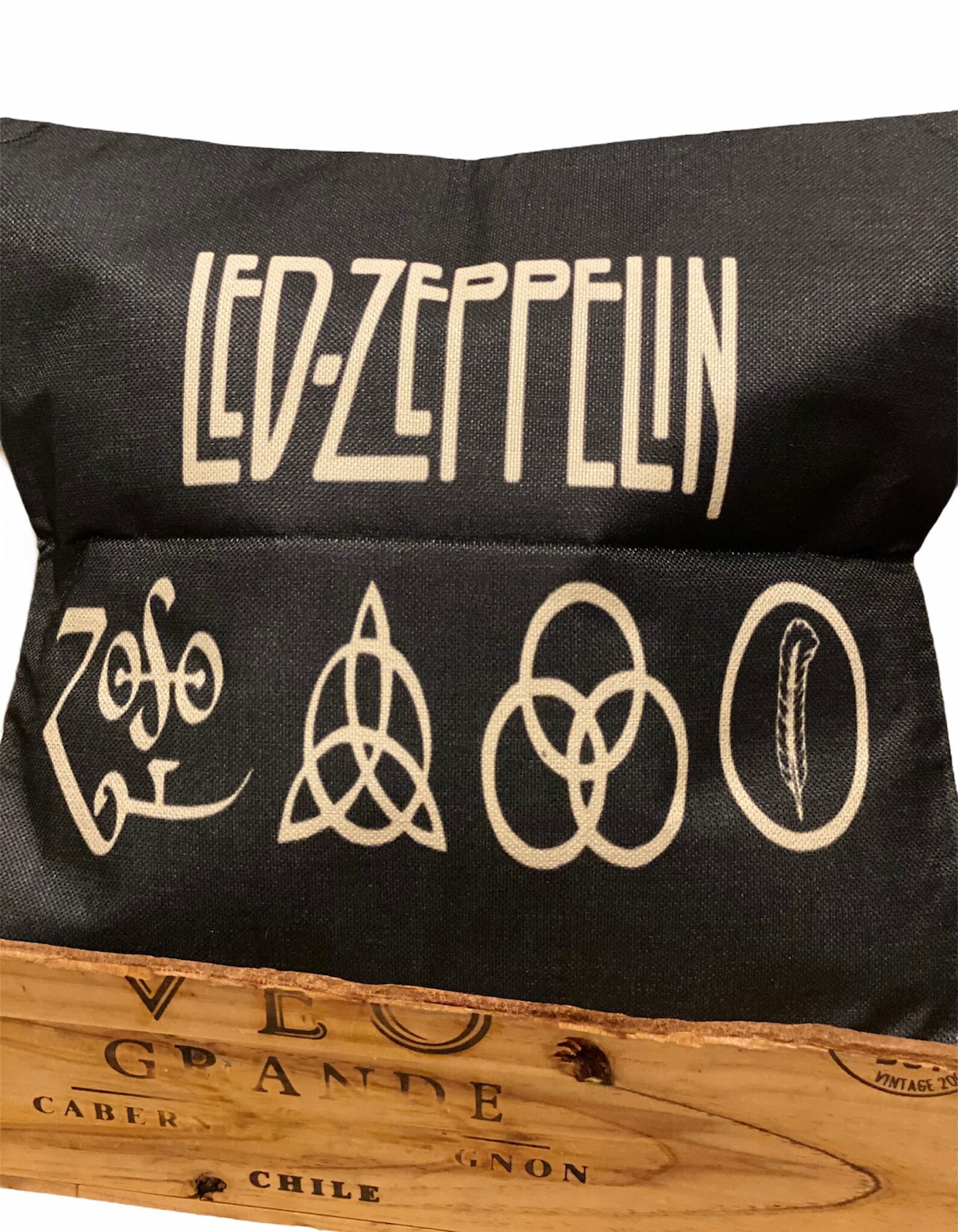 Ledzeppelin Couch Bed Decorative Throw Pillow Case Cover Up Etsy
