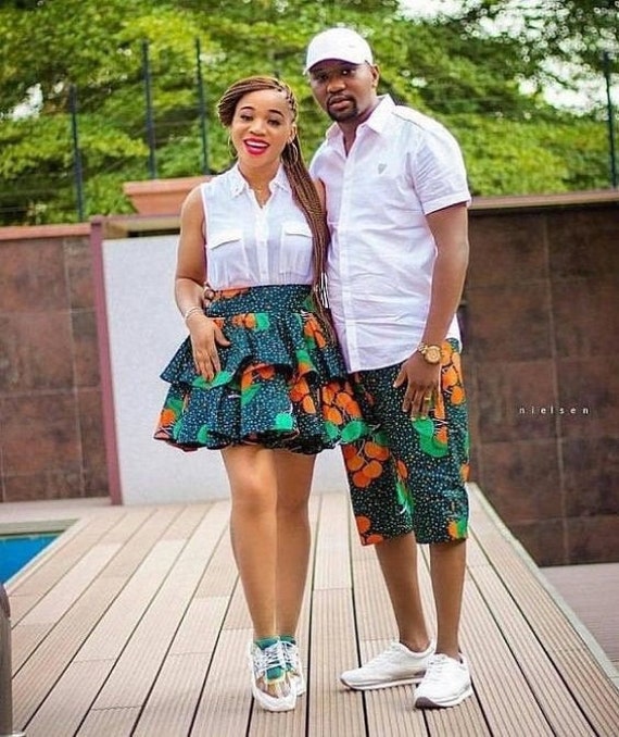 His and sale hers ankara outfits