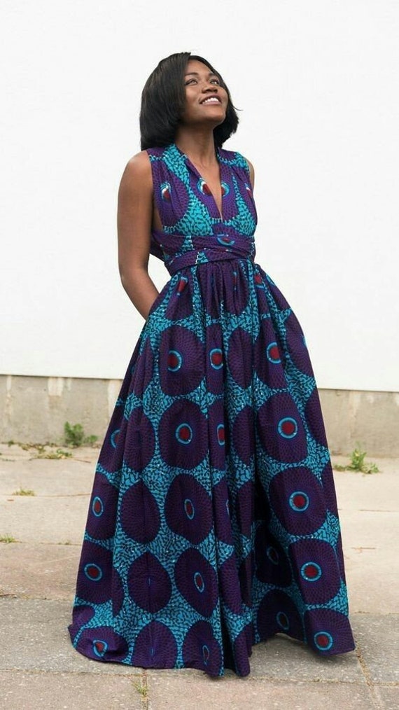 Trending Infinity Maxi Ankara Dress A Party Dress African Dress