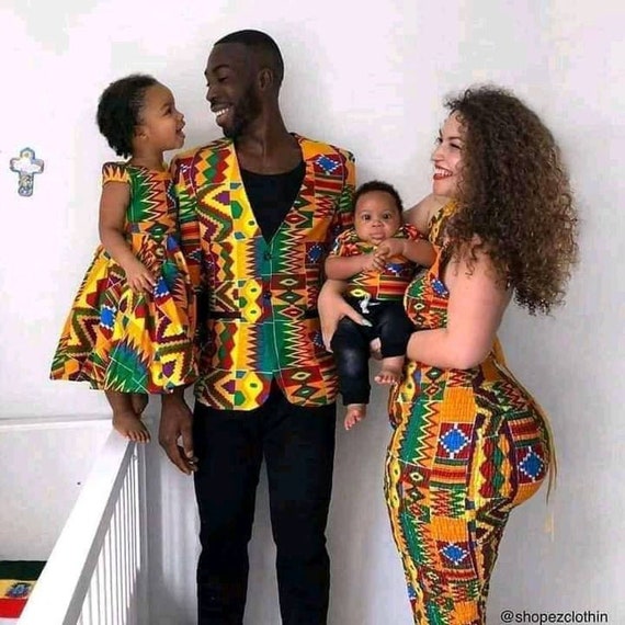 Matching clearance dashiki outfits