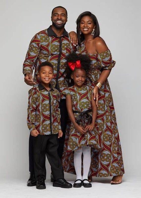 family Reunion Outfits/african Family 