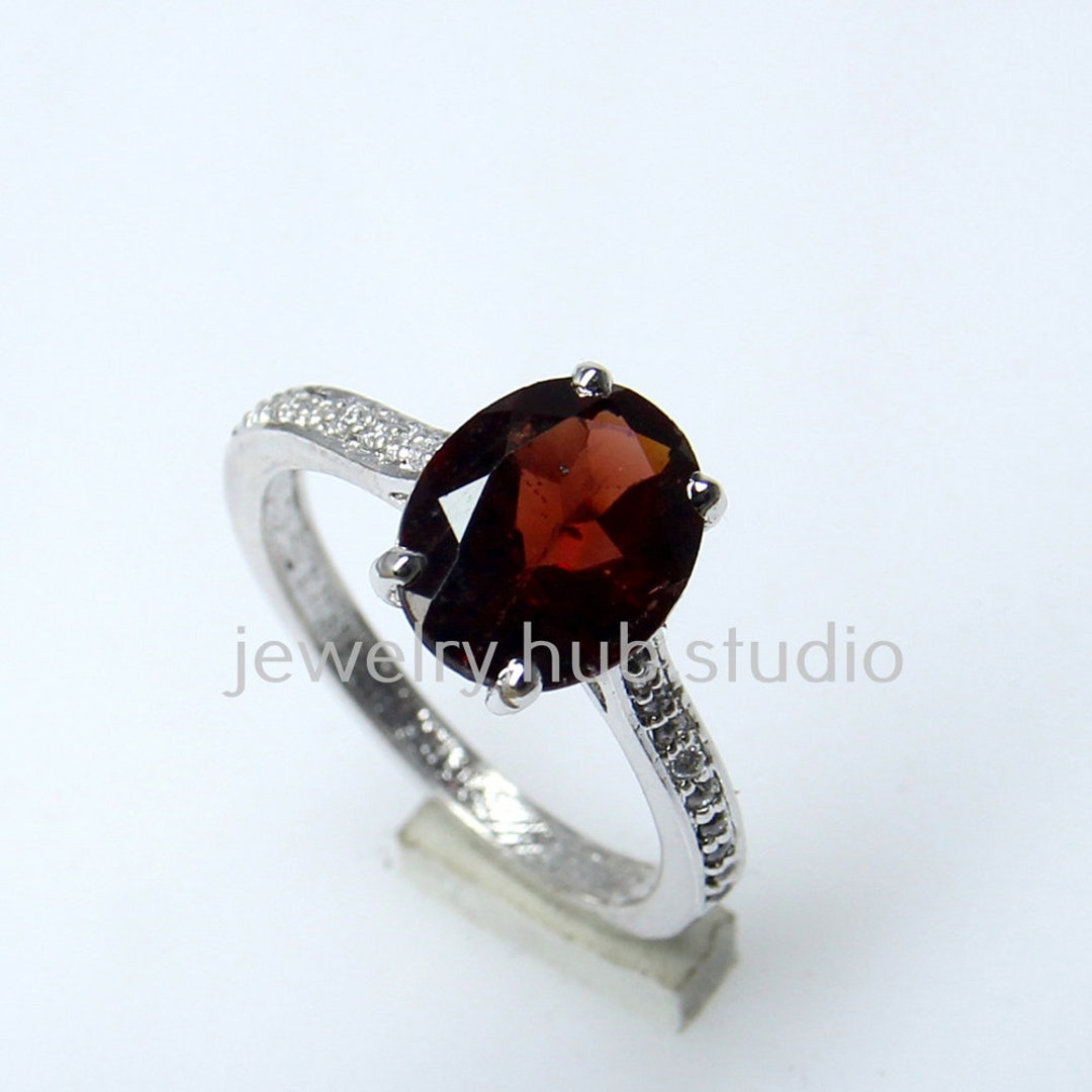 Buy Raw Garnet Ring,925 Silver Ring, Uncut Gemstone Ring, Crystal Raw Stone  Ring, Rough Garnet Ring, Healing Crystal Ring , Gift for Her Online in  India - Etsy