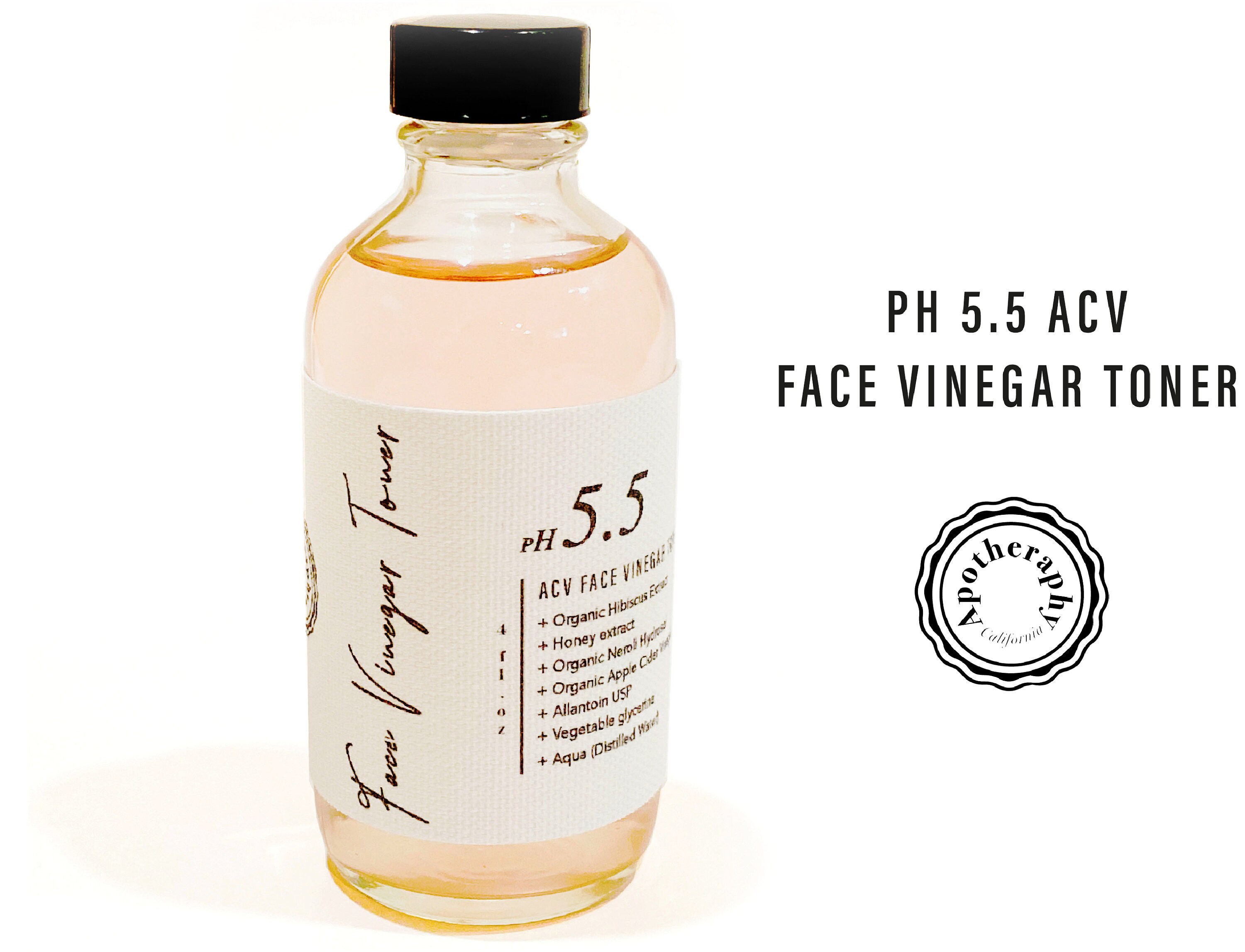 Tone up Toner Exfoliating Toner Organic Skin care Toner Etsy