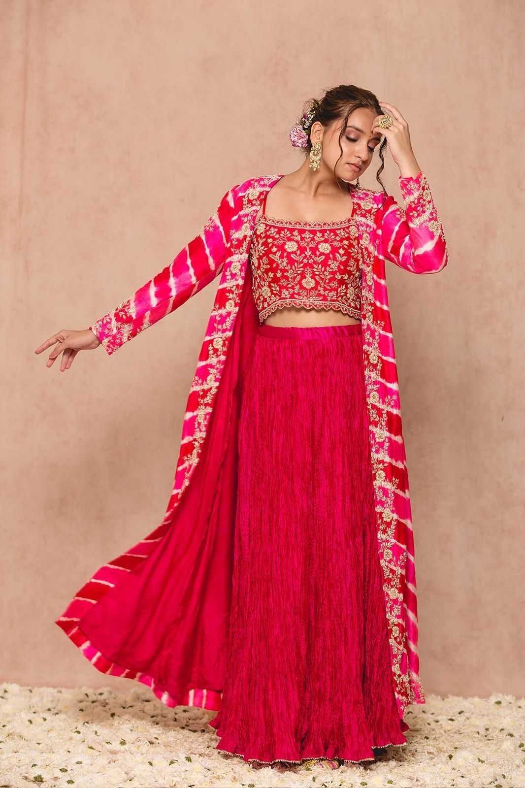 lehenga with jacket