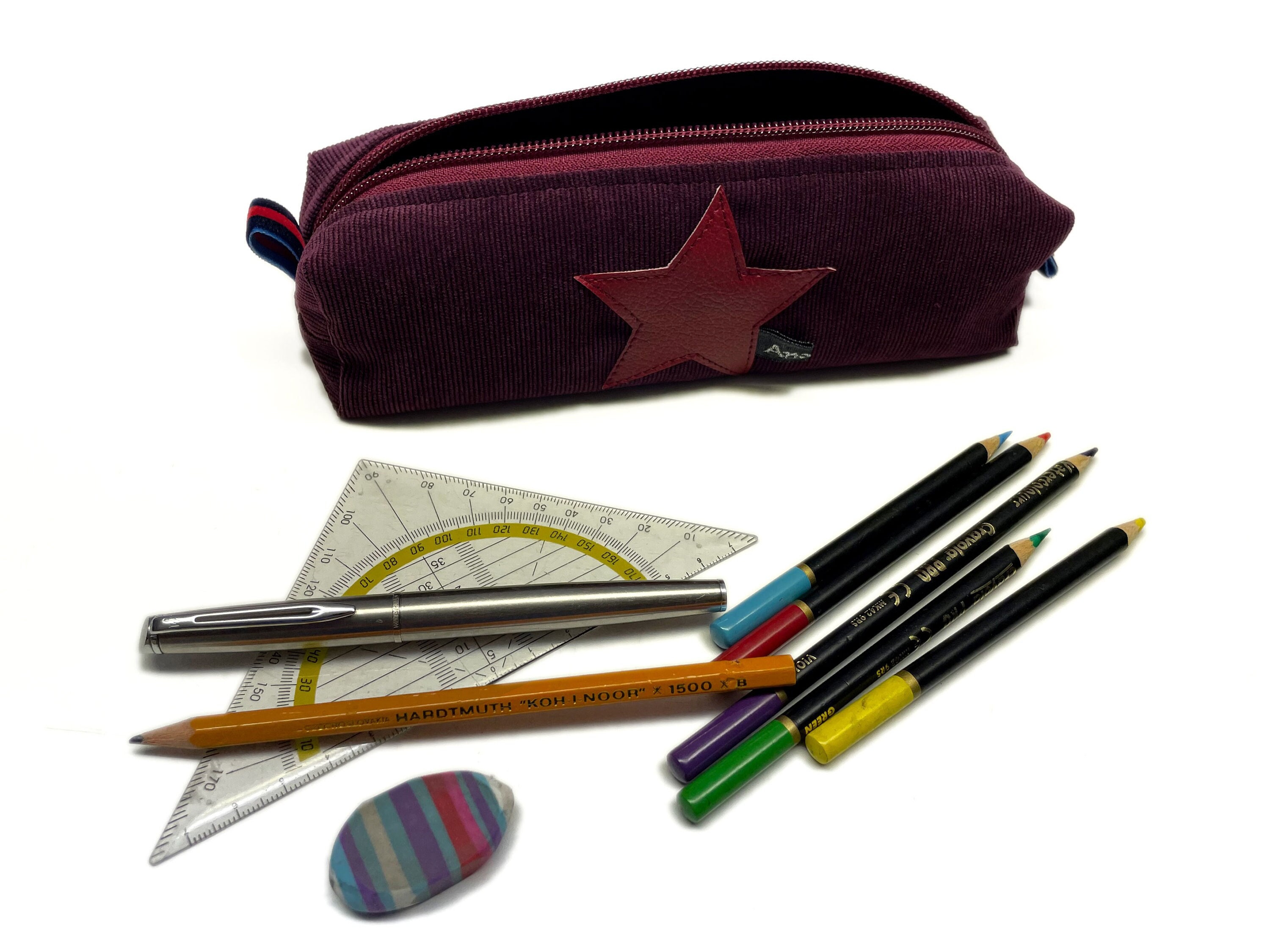 Vintage Style Twilight Roll-up Pencil Case (5 colors) – Original Kawaii Pen