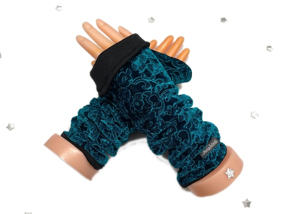 小物 DAIRIKU Arm Warmer DUNKOING Cute Knitted Arm Warmer Kawaii Y2K Long Arm Sleeve