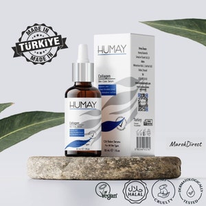 Collagen Facial Serum - Renewal Genuine Rejuvenating Treatment Anti-aging Wrinkles Reduces Fine Lines Antioxidant Firming - Hyaluronic Acid